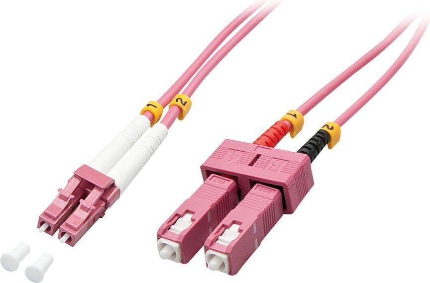 Cablu lindy LC / SC 50 / 2m 125 gm OM4 (46361)