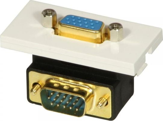 VGA Lindy 60513 Modul cadru unghiular montat pe perete - conector VGA