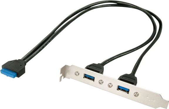 Panoul din spate Lindy 2x USB 3.0 (33096)