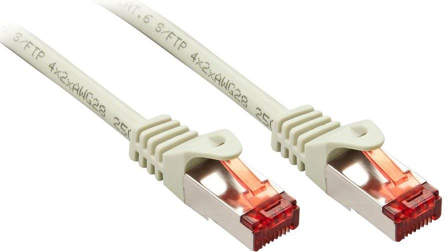 Cablu lindy Patchcord Cat.6 S/FTP 7.5m, szary (47347)