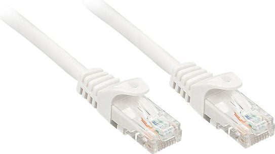 Lindy Patchcord Cat.6, U/UTP, 0,5 m, alb (48201)