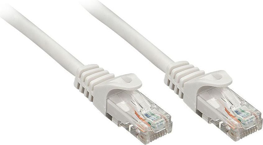 Cablu lindy Cat6 cablu Patch, U / UTP, 2m, gri (48163)