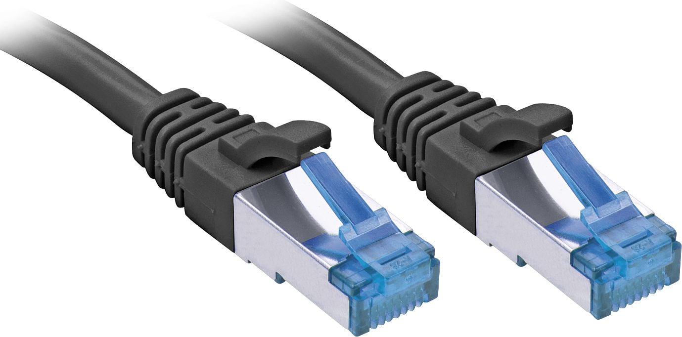 Lindy Patchcord Cat6A, S/FTP, TPE 0.50m (47411)