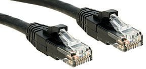 Lindy Patchcord UTP, Cat.6, LSOH, 3m, czarny (45434)