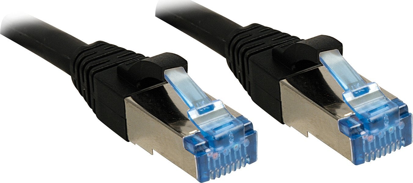 Lindy Patch cablu Cat6A S/FTP PIMF LSOH negru 3,00 m (47180)