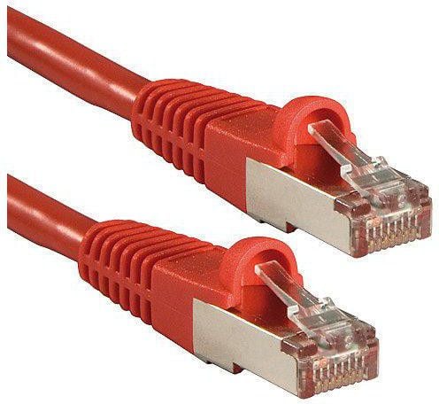 Cablu lindy RJ-45 / RJ-45 Categoria 6 1m Rosu (47362)