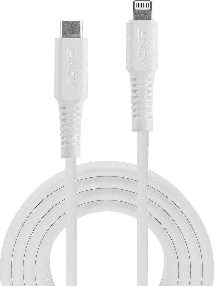 Lindy USB-C - Cablu Lightning 0,5 m alb (31315)