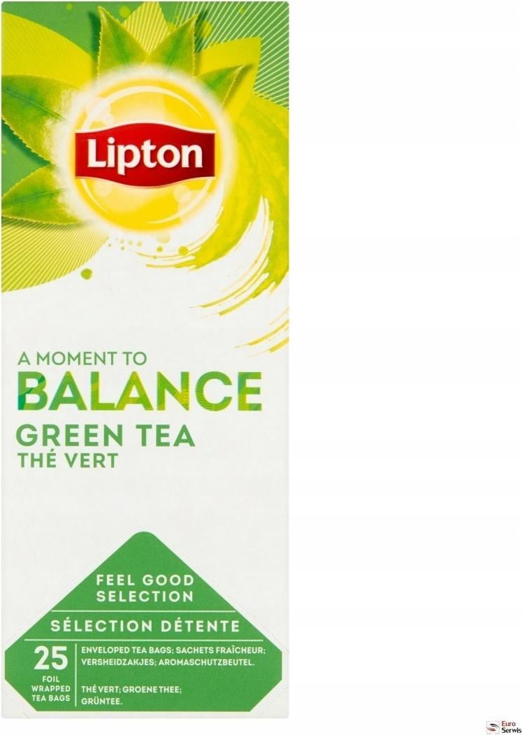 Lipton Herbata LIPTON Green Tea Pure (25 kopert fol.)