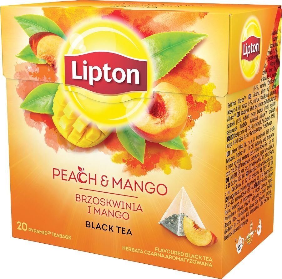 LIPTON PIERSICa MANGO ceai negru 20TB - cumparaturi pentru companii - 8474984