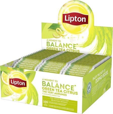 Lipton LIPTON CLASSIC GREEN TEA CITRUS 100 KOPERT 16113201