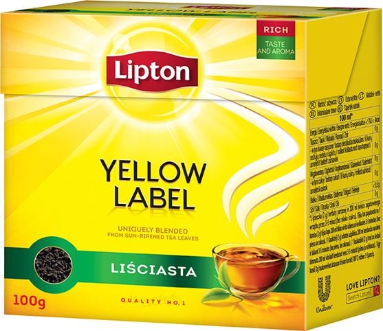 Lipton LIPTON YELLOW LABEL LIŚCIASTY 100G 77501021