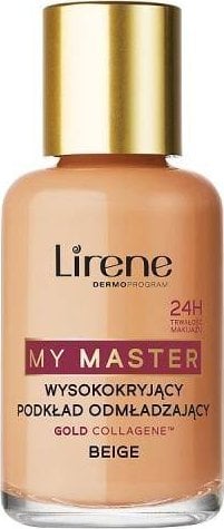 Lirene LIRENE_My Master High Coverage Foundation High Coverage Rejuvenating Foundation Bej 30ml