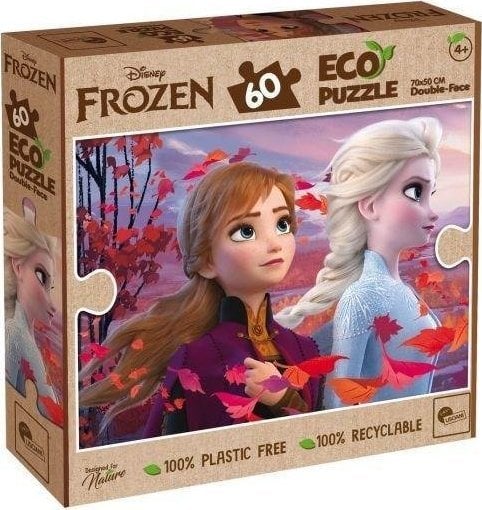 Lisciani LISCIANI DISNEY PUZZLE ECO DUBLE FACE FROZEN 60 buc.