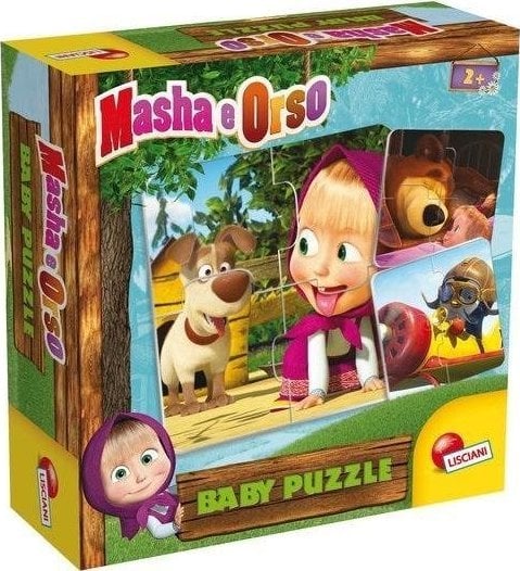 Lisciani Puzzle Baby Logic Masha și Ursul