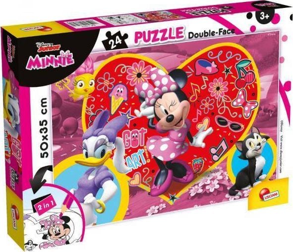 Lisciani Puzzle fata-verso 24 piese Minnie Mouse 73979