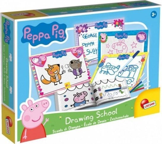 Scoala de desen Lisciani Peppa Pig