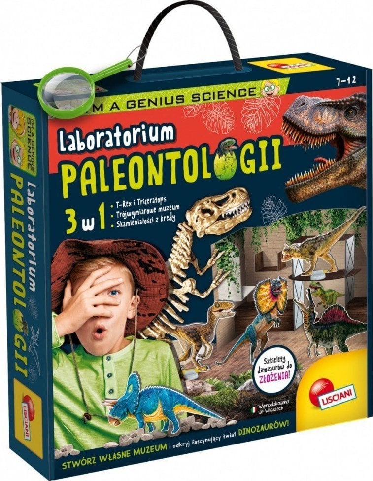 Lisciani Zestaw naukowy Im a Genius Laboratorium paleontologii
