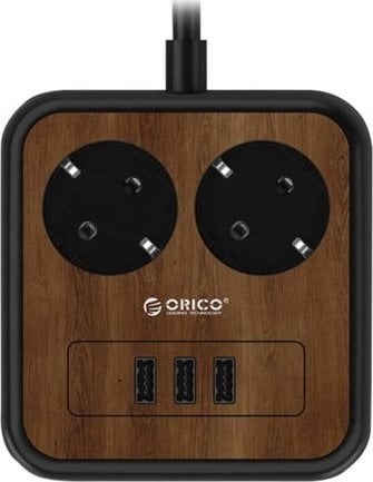 Listwa zasilająca Orico Listwa zasilająca z 2 gniazdami AC, 3x USB, Orico, 3m, 2500W