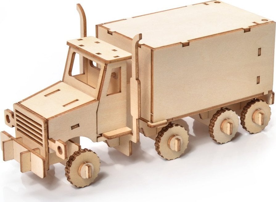 Little-Story Little Story Puzzle din lemn Model 3D - Camion
