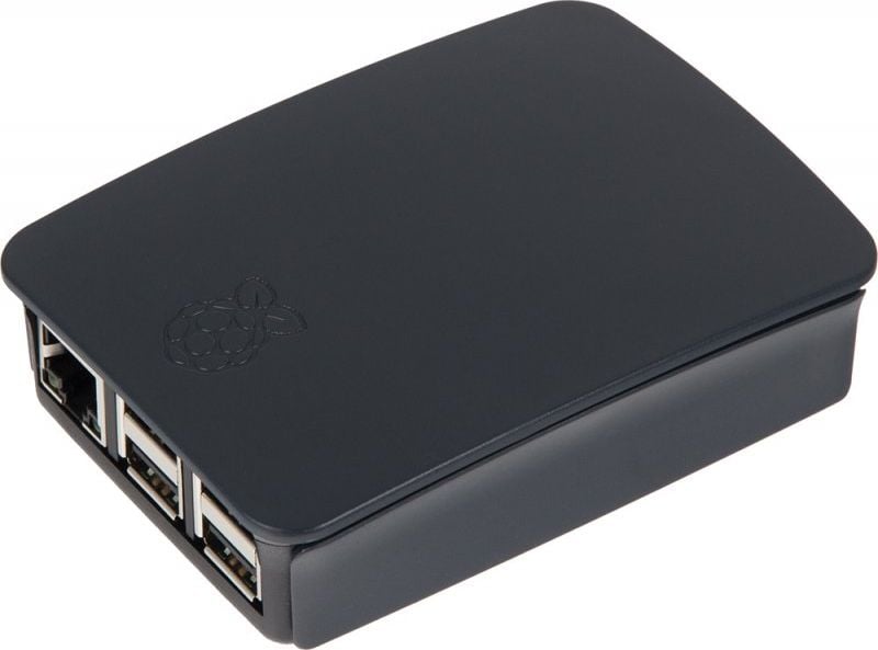 Locuințe pentru Raspberry Pi 2/3, negru (RB-06B + Case)