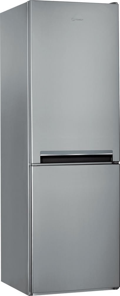 Combine frigorifice - Combina frigorifica  Indesit LI7 S1E W,
Argint,
39 dB,4 rafturi,
Fara display