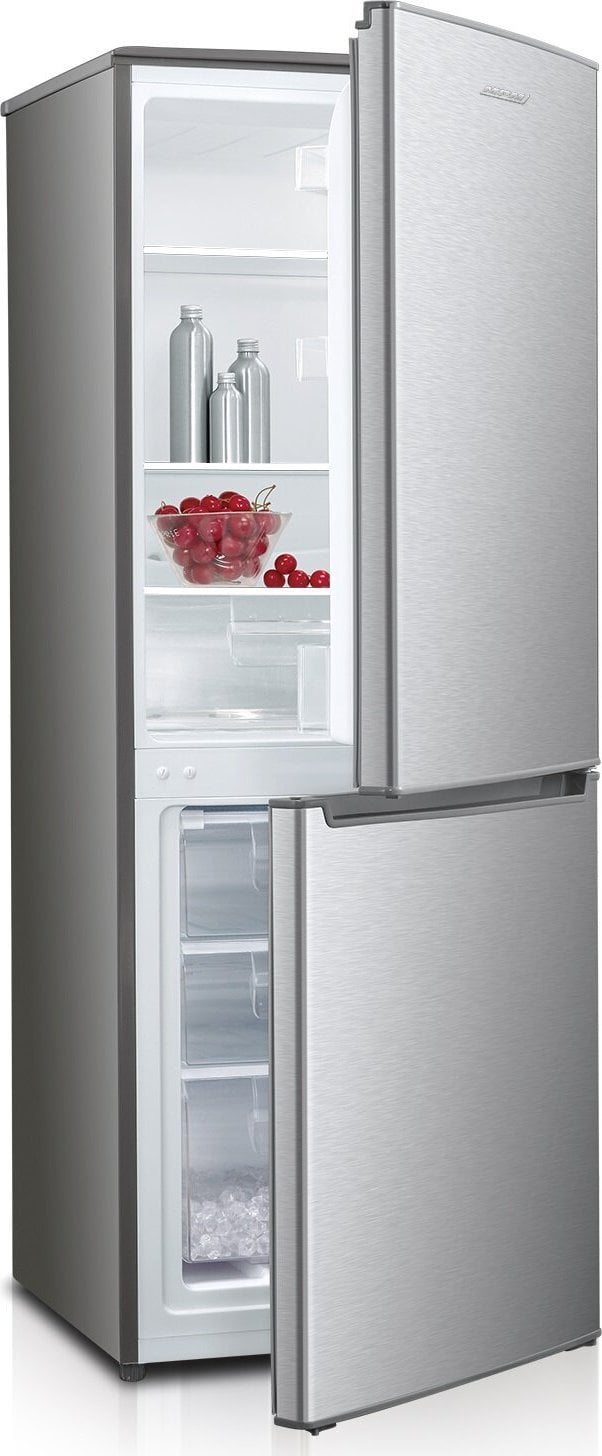 Combine frigorifice - Combina frigorifica  MPM 215-KB-39,Argint,3 rafturi,40 dB,Fara display