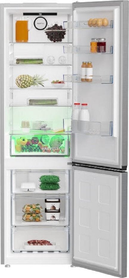 Combine frigorifice - Combina frigorifica  Beko B3RCNA404HXB,
Argint,4 rafturi,
37 dB,
Cu display