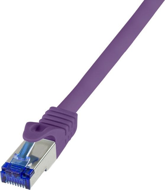 LogiLink Cablu de corecție Logilink Ultraflex, Cat.6A, S/FTP, violet, 1 m