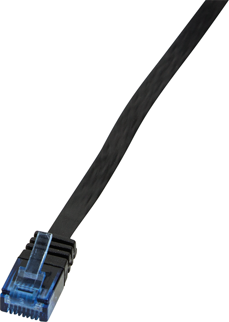 Cablu logilink Patchcord U/UTP, Cat6, 1m, negru (CF2033U)