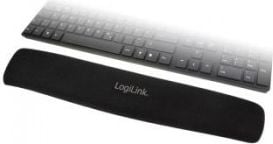 Suport pentru tastatura standard LogiLink ID0044, ergonomic cu gel, Negru