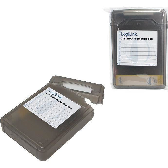 Accesorii hard disk-uri externe - Carcasa protectie pentru HDD 3.5&#039;&#039; , LogiLink , negru