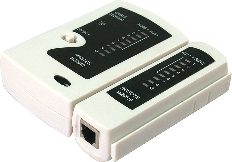 Tester cablu Logilink WZ0010, RJ11 / RJ12 / RJ45