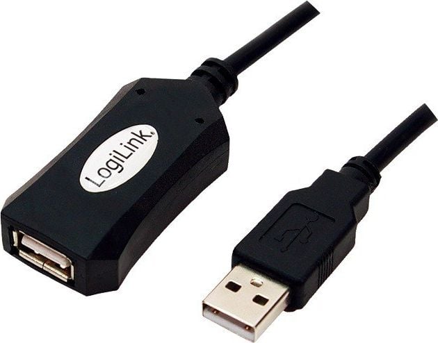 LogiLink USB-A - Cablu USB-A USB 5 m negru (UA0001A)