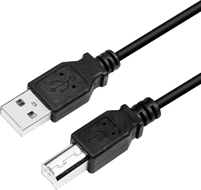 LogiLink USB-A - USB-B cablu USB 5m negru (CU0009B)