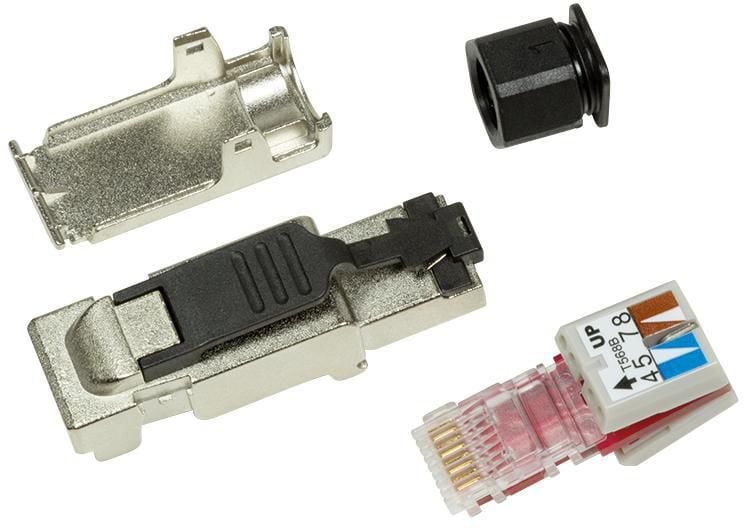 Cablu logilink RJ45 categoria 6A-scule ecranate (MP0040)