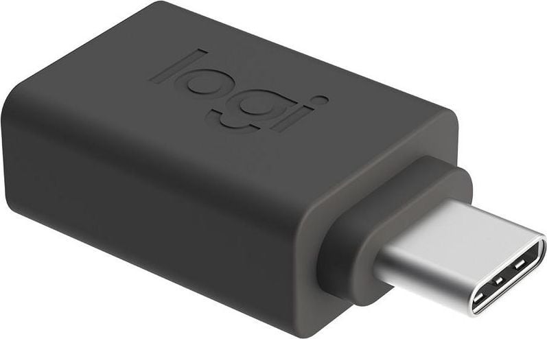 Logitech USB-C - Adaptor USB Negru (956-000005)