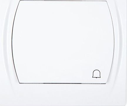 Logo Buton clopot cu iluminare din spate alb (LWP-4L)