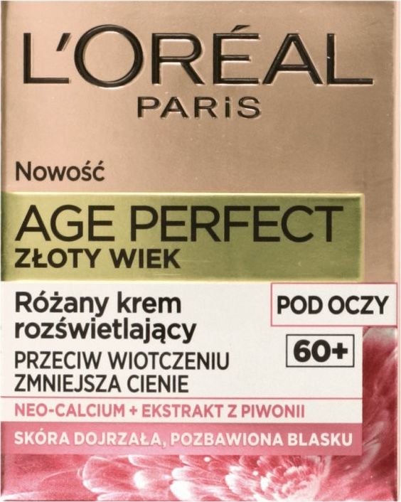 L'Oreal Paris Age Perfect Rose Cremă de zi 60+ 15 ml