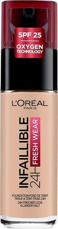 L'Oreal Paris Infaillible 24H Fresh Wear Face Foundation 110 Vanille Rose 30ml
