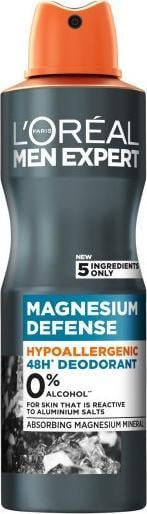 L'Oreal Paris LOREAL_Men Expert Magnesium Defense deodorant spray hipoalergenic 150 ml