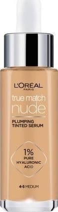 L'Oreal Paris L'OREAL_True Match Serum Nude Plumping Tinted Serum Fond de ten 4-5 Mediu 30ml