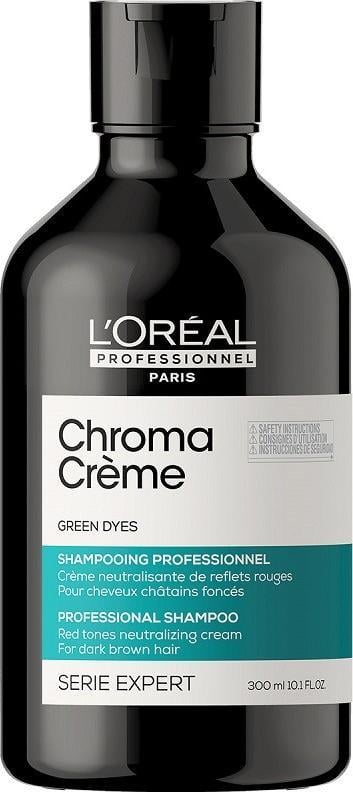 L’Oreal Professionnel LOREAL PROFESSIONNEL_Serie Expert Chroma Crema kremowy szampon do neutralizacji czerwonych tonów na ciemnych brązach 300ml