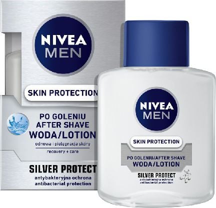 Lotiune dupa ras Nivea Men Silver Protect, 100ml