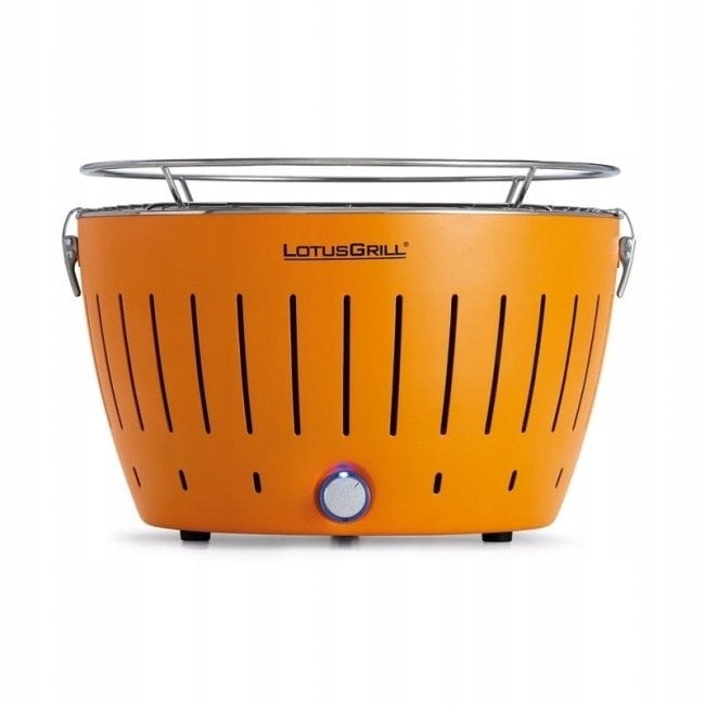 LotusGrill Charcoal Gratar de gradina standard 32 cm x 32 cm portocaliu