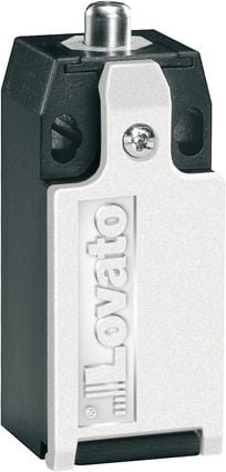 Lovato Electric întrerupător de limită 1R 1Z împingător cu acțiune rapidă din plastic (KBA1S11)