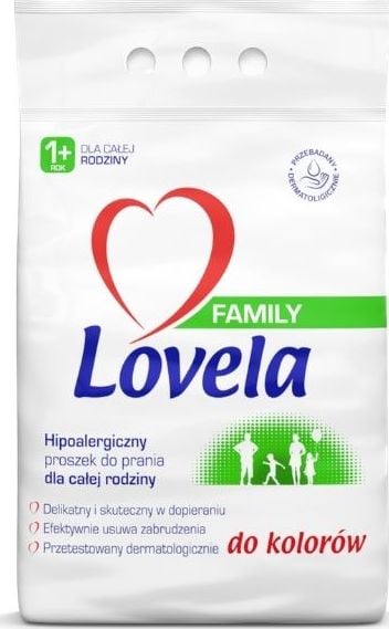 Lovela Lovela FAMILY Pudră Culoare Spălat rufe 2.1kg