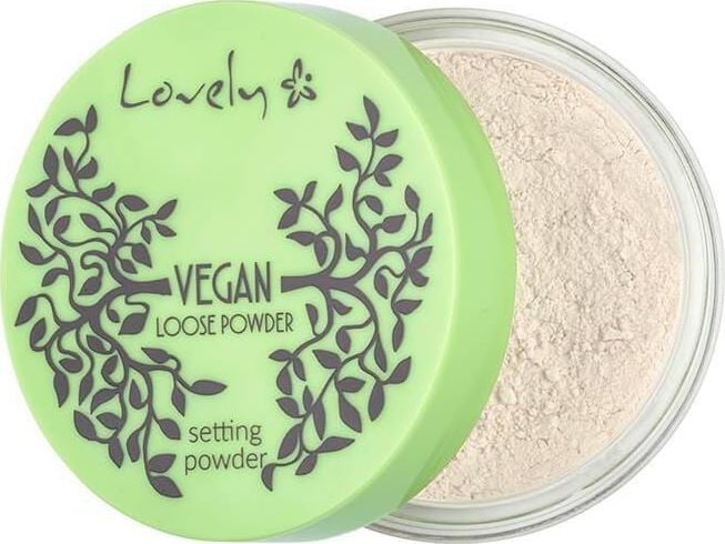 Lovely Lovely Vegan Loose Powder pudră de față transparentă 7g