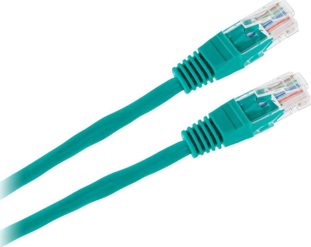 Cablu LP Patchcord UTP 8c mufa-mufa 0,5m CCA verde