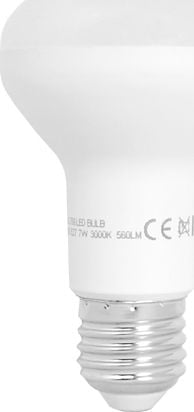 LTC PS Bec LED LTC, R63, E27, SMD, 7W, 230V, lumina alb cald, 560lm.