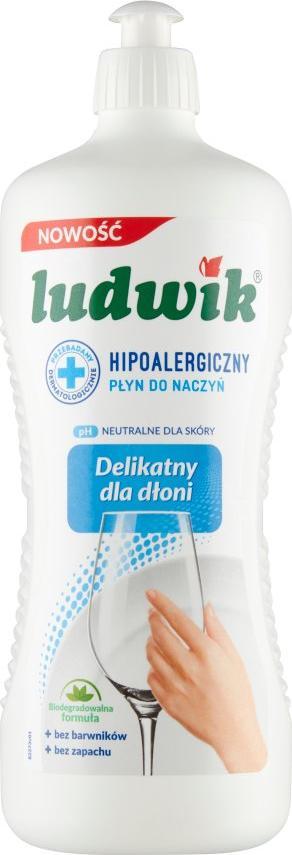 Ludwik LUDWIK Hippoalerg lichid de spălat vase 900g